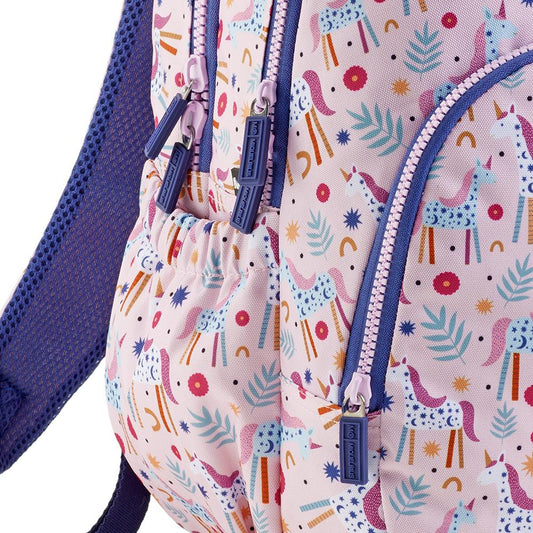 Mochila triple reciclada Oslo Unicornio - Miquelrius