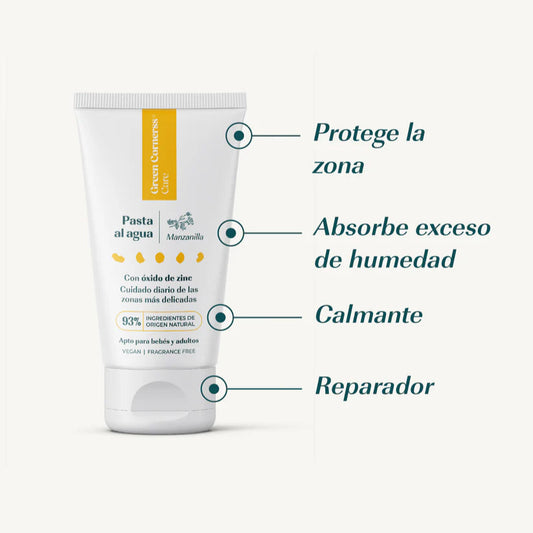 Pasta al agua con Manzanilla 50ml - Green Cornerss