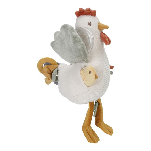 Gallina actividades 25cm Pequeña Granja - Little Dutch