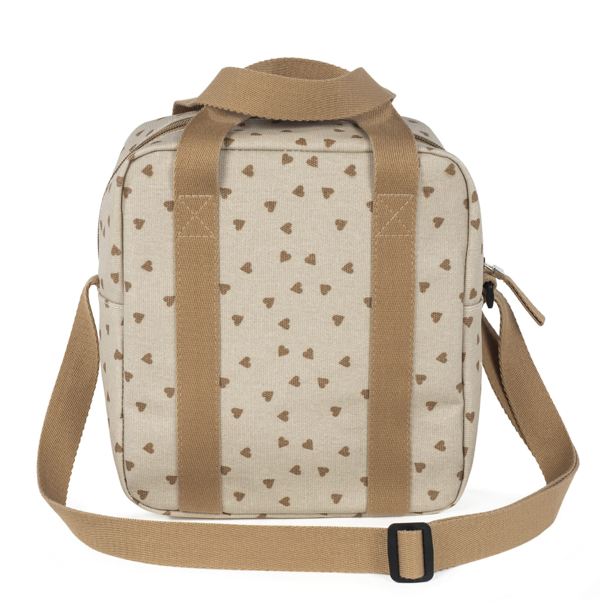 Bolsa térmica corazones Poppy Canela - Walking Mum