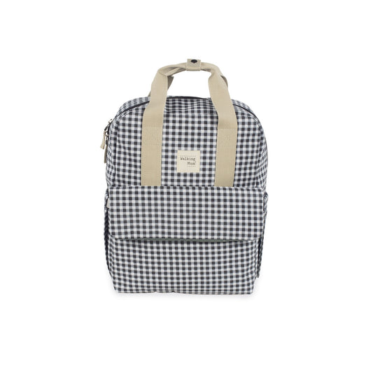 Mochila I Love Vichy negro - Walking Mum