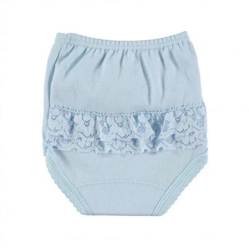 Cubrepañal bebé volantes de puntilla - Babidu