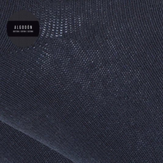 Pack de 3 calcetines de algodón lisos - Basix tobilleros