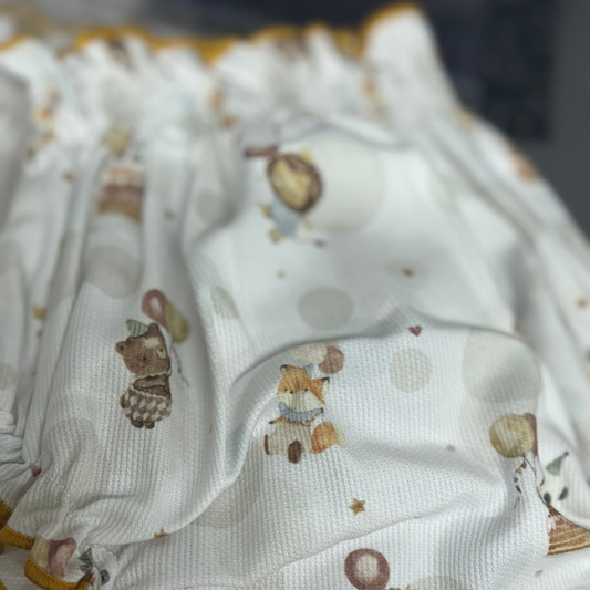 Cubrepañal Animalitos Bebemint