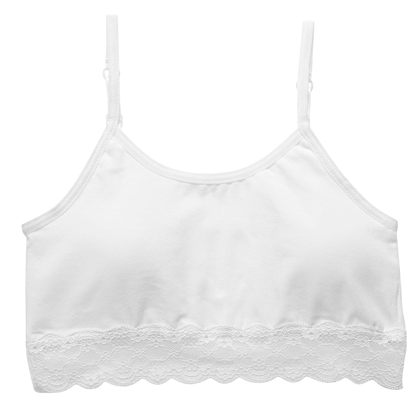 Top camisilla blanca puntilla - Calamaro
