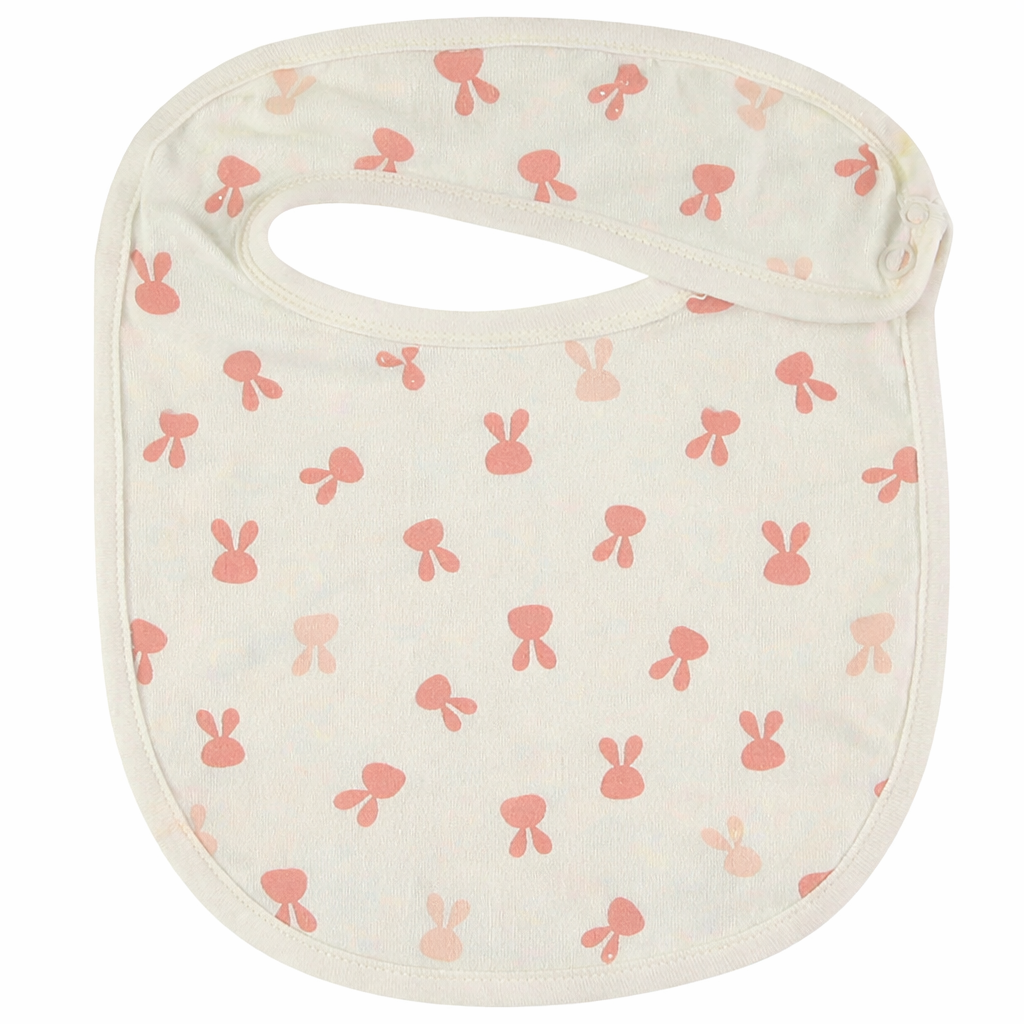 Babero Conejitos rosa - BabyBol