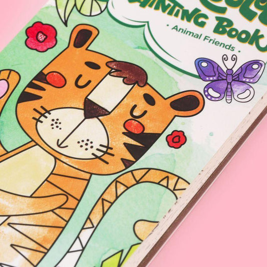 Libro de acuarelas Amigos animales MierEdu