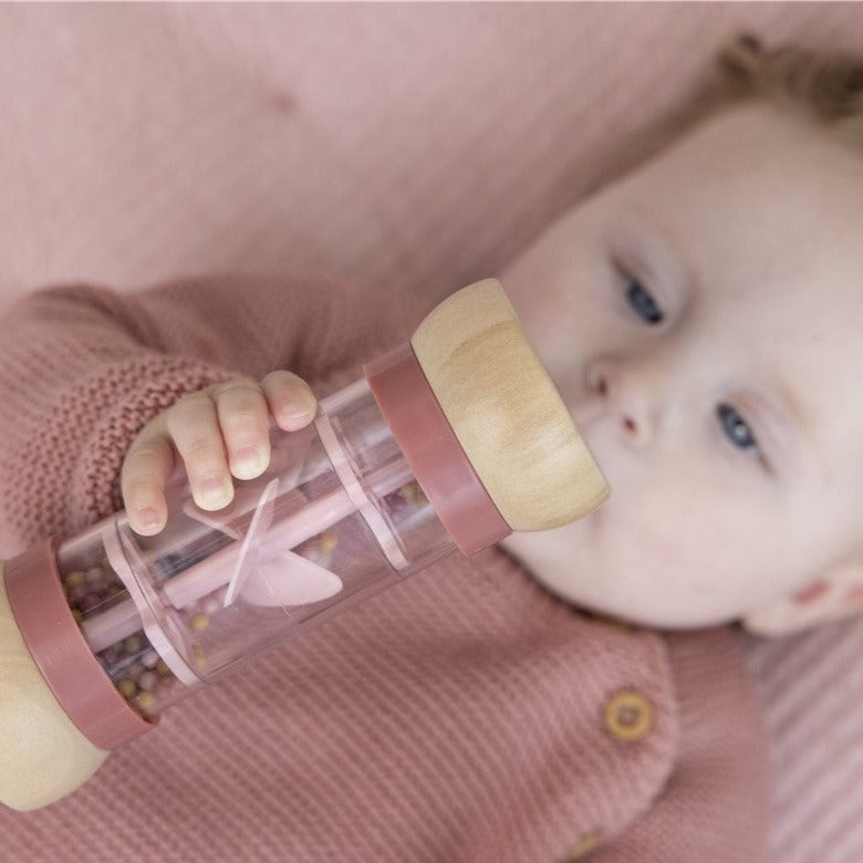 Sonajero lluvia Flores & Mariposa - Little Dutch