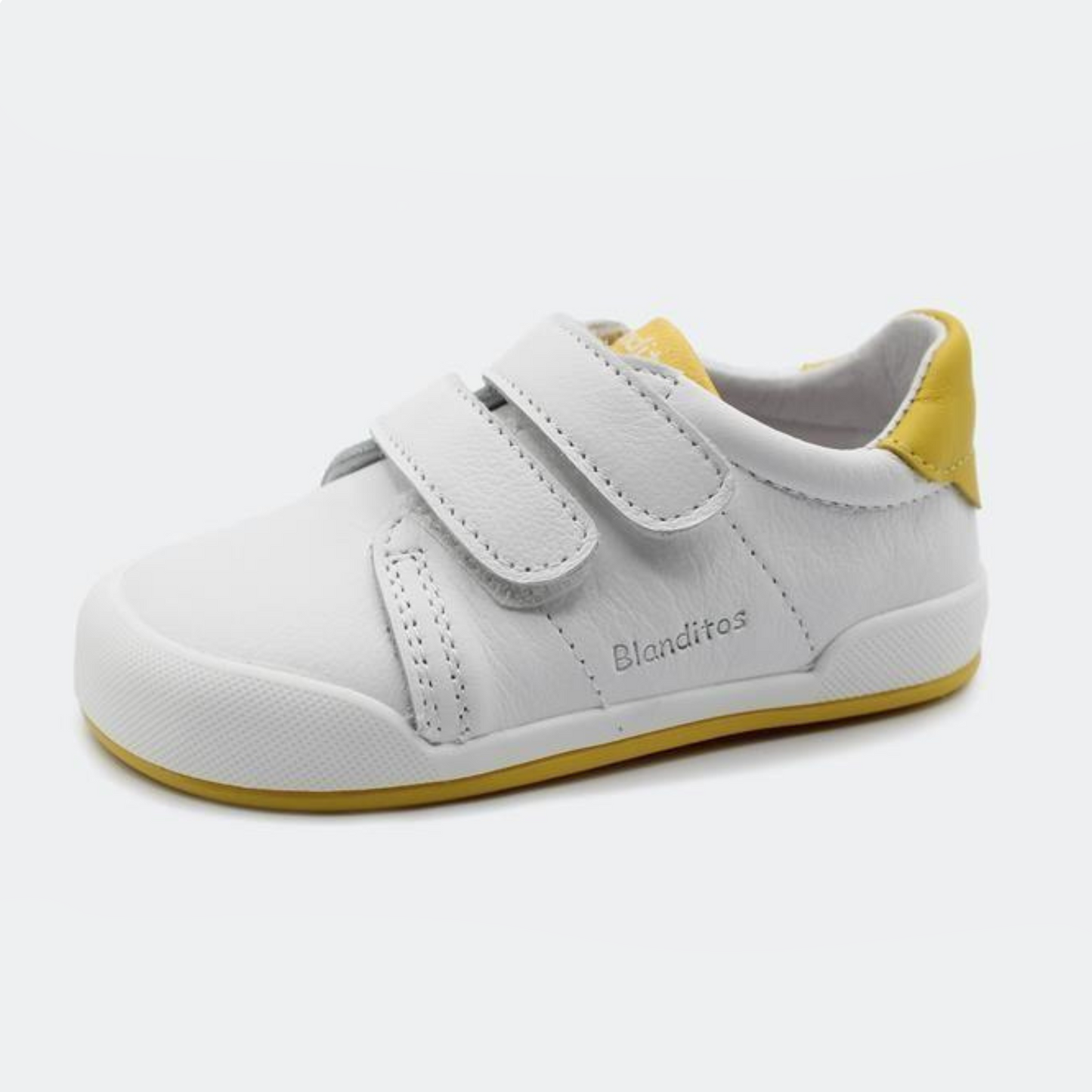 Deportivo Barefoot Londres blanco/amarillo - Blanditos