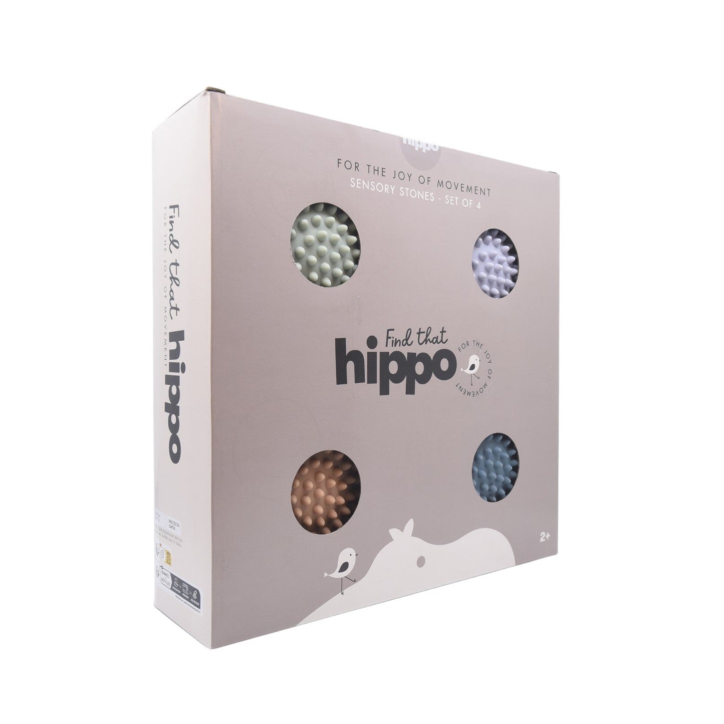 Piedras Sensoriales Dark - Hippo