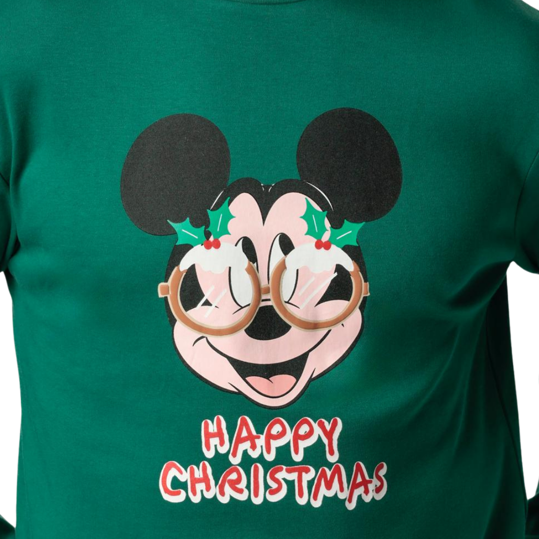 Pijama hombre Mickey Party Friends - Navidad