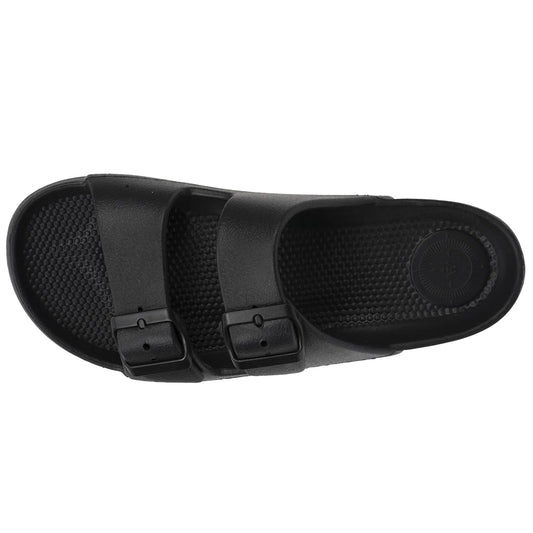 Cholas dos tiras ajustables negro - Isotoner