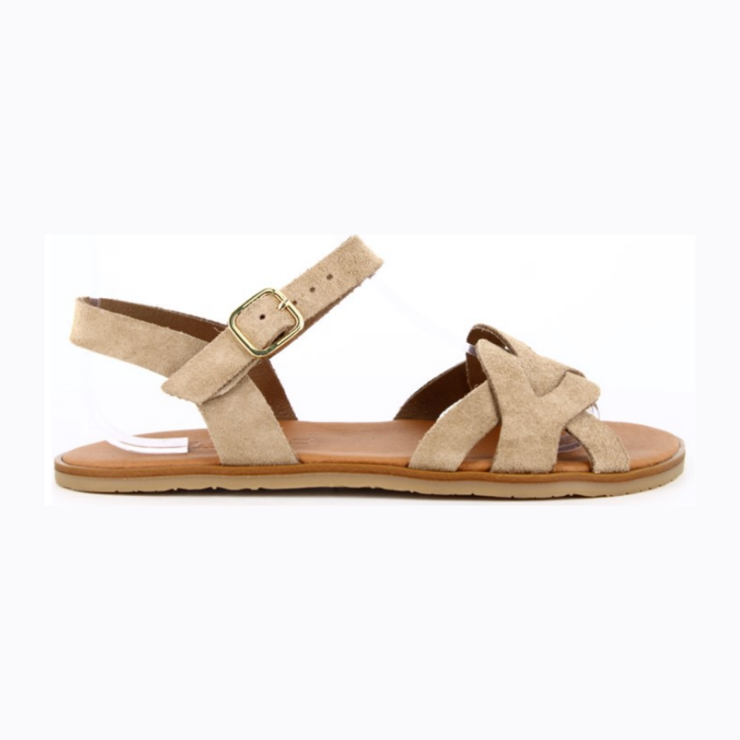 Sandalia Barefoot Onix camello - Vivant