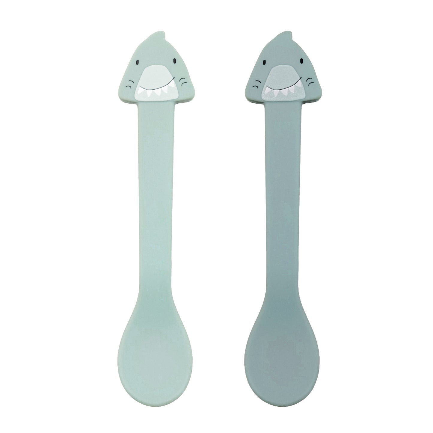 Set 2 cucharas silicona Mr. Shark - Trixie
