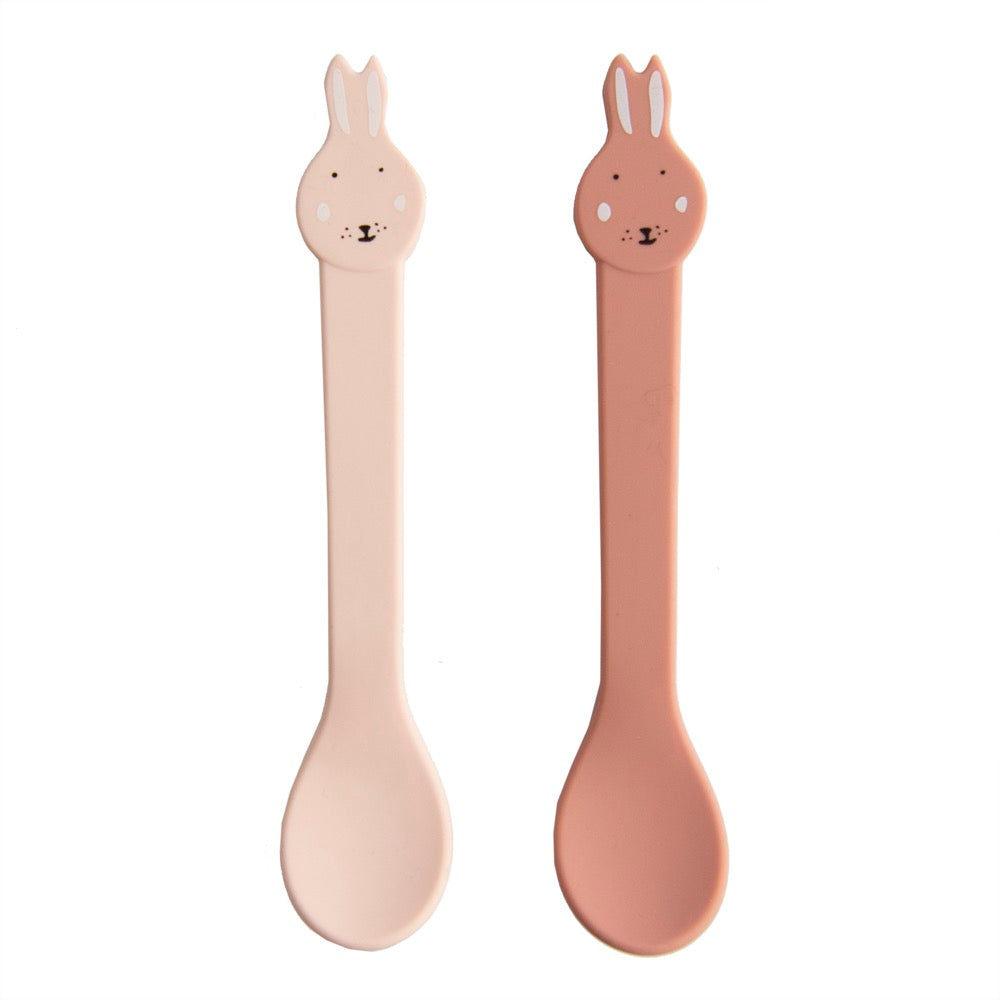 Set 2 cucharas silicona Mrs. Rabbit - Trixie