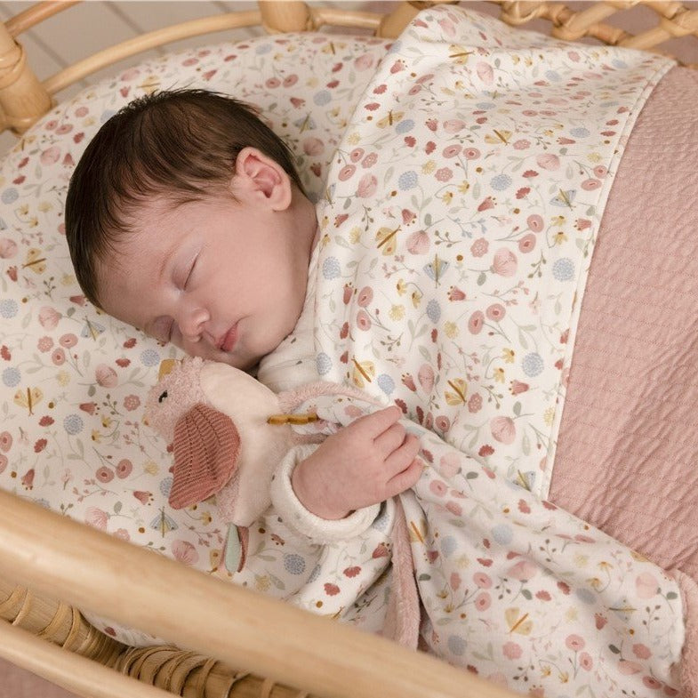 Pajarillo pull and shake Flores y Mariposas Little Dutch