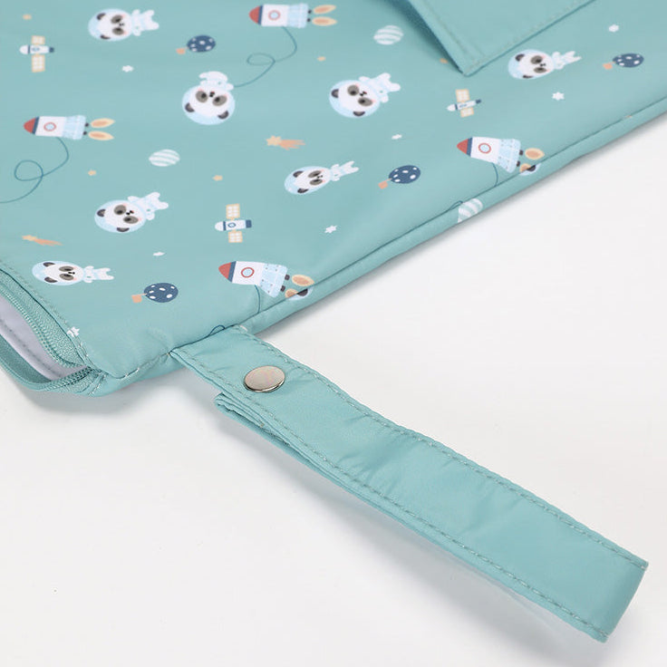 Bolsa Impermeable Grande Pandas in Space - Tutete