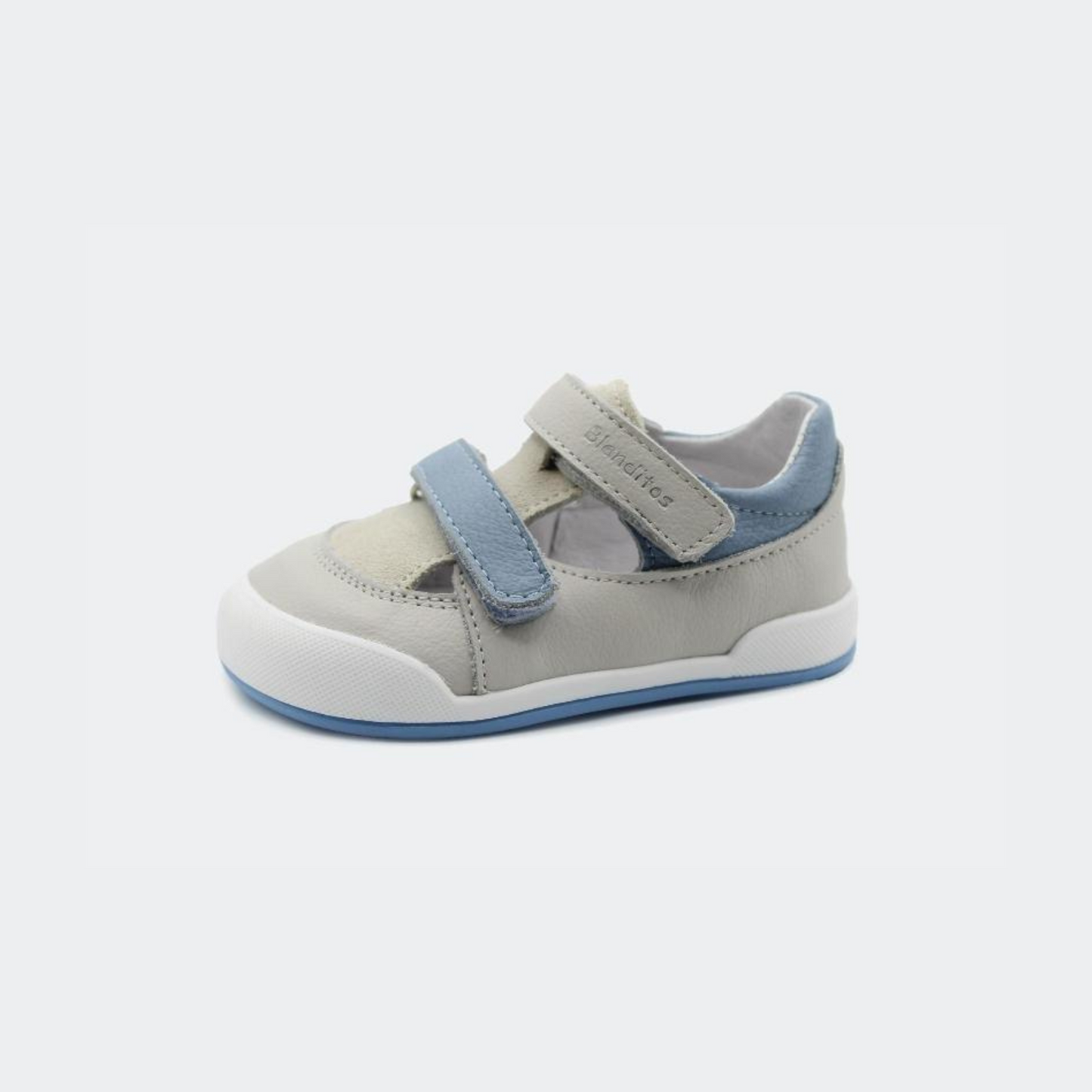 Sandalias deportiva barefoot Popa gris - Blanditos