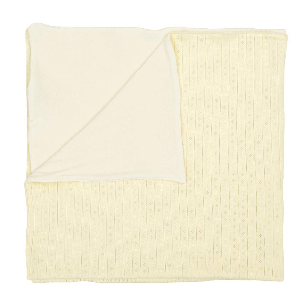 Manta Arrullo Puntillé amarillo Bimbidreams