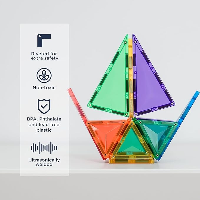 Rainbow Mini Pack 24 pc - Connetix