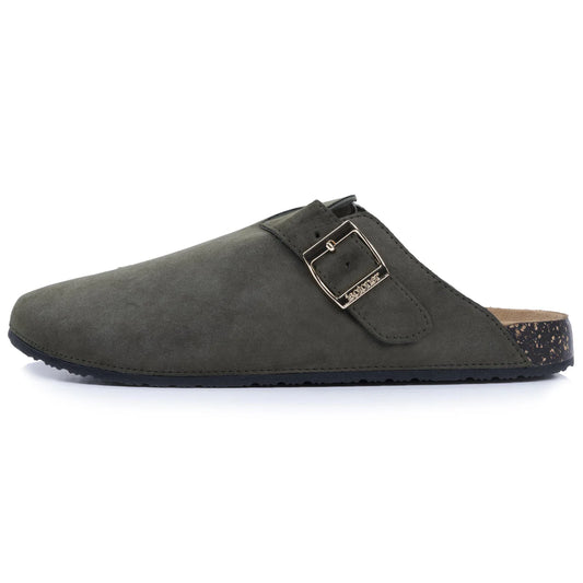 Zuecos mujer caqui - Isotoner