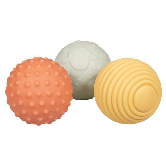 Set 3 pelotas sensoriales Little Dutch