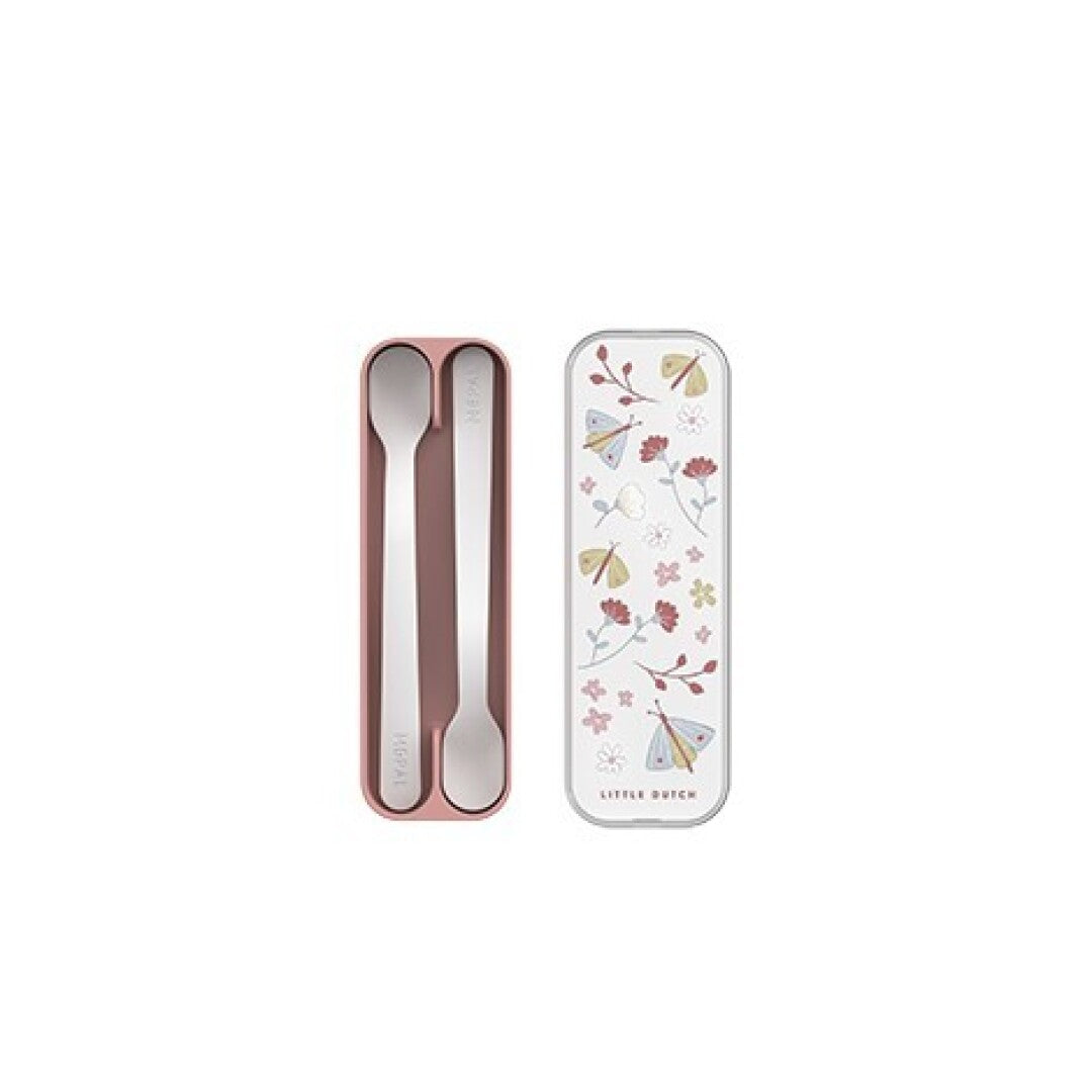 Set 2 cucharas Mio Mepal Flores & Mariposas Little Dutch