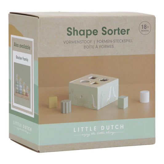 Encajable formas Ocas verde Little Dutch