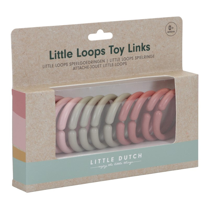 Anillas rosa Little Dutch