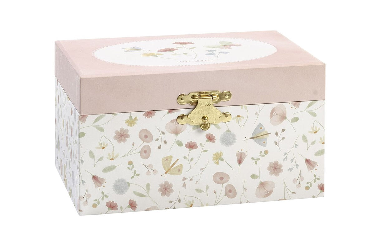 Caja de música joyero Rosa - Little Dutch