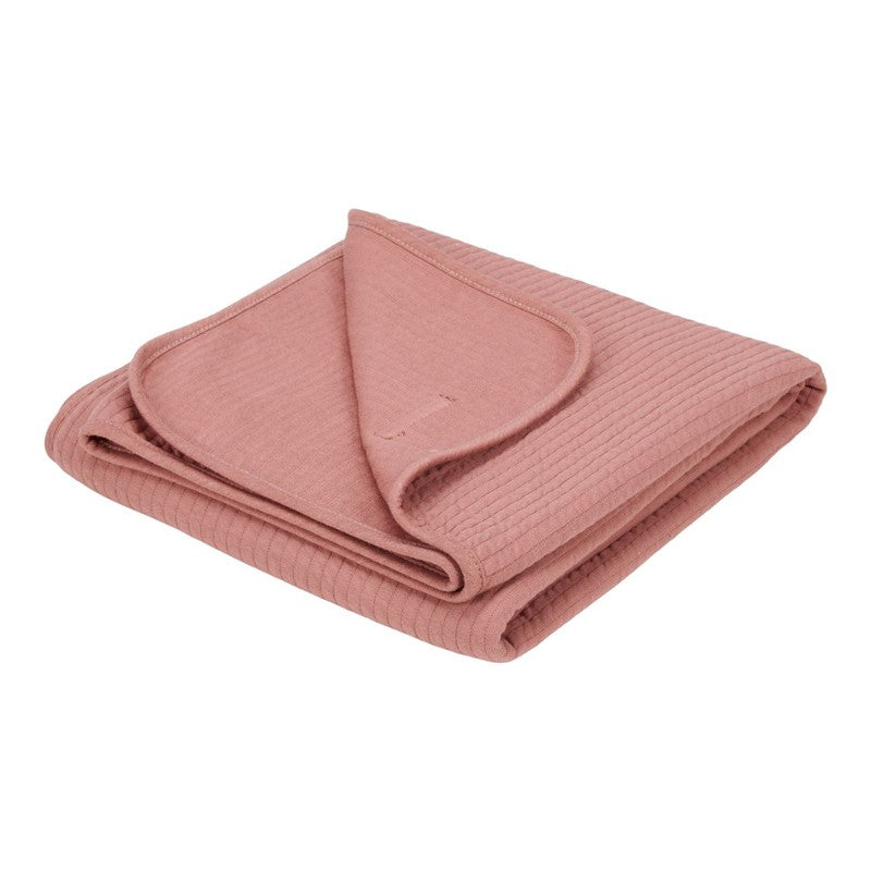 Manta moisés Puro Rosa Rubor - Little Dutch
