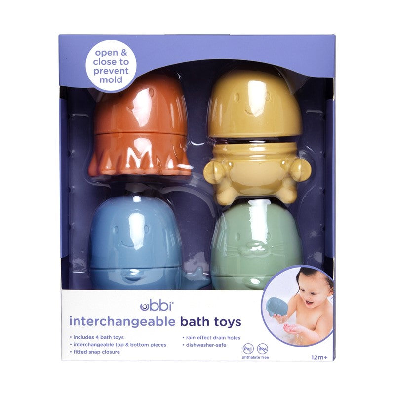 Juguete intercambiable de baño Ubbi