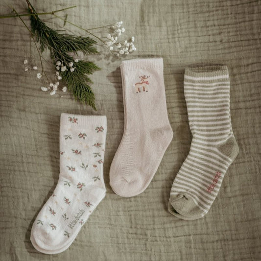 Pack 3 calcetines Navidad - Little Dutch