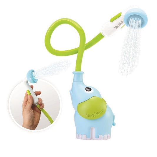 Ducha Bañera Elefante Azul - Yookidoo