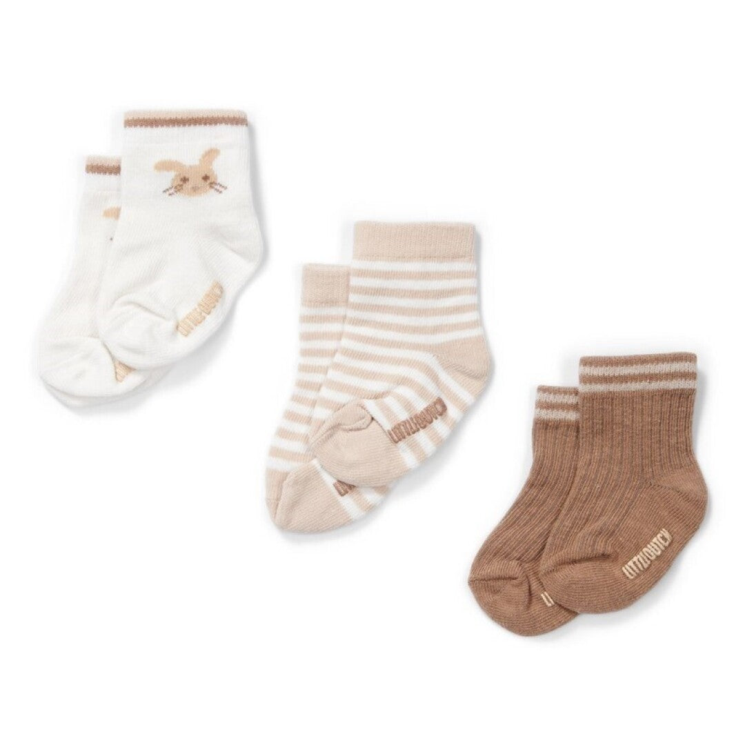 Pack 3 calcetines Baby Bunny - Little Dutch