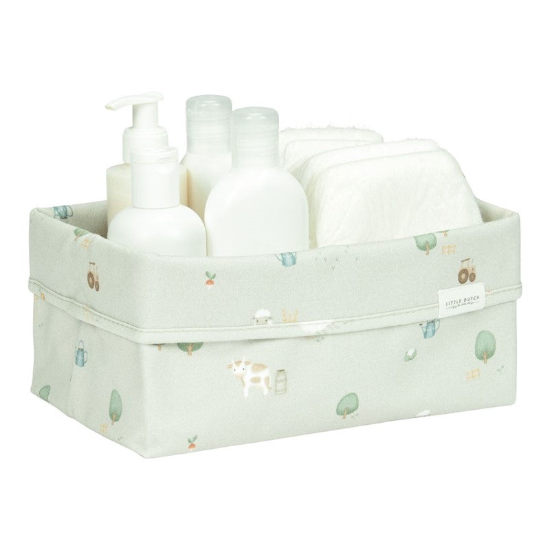 Cesta almacenamiento grande Peque Granja - Little Dutch