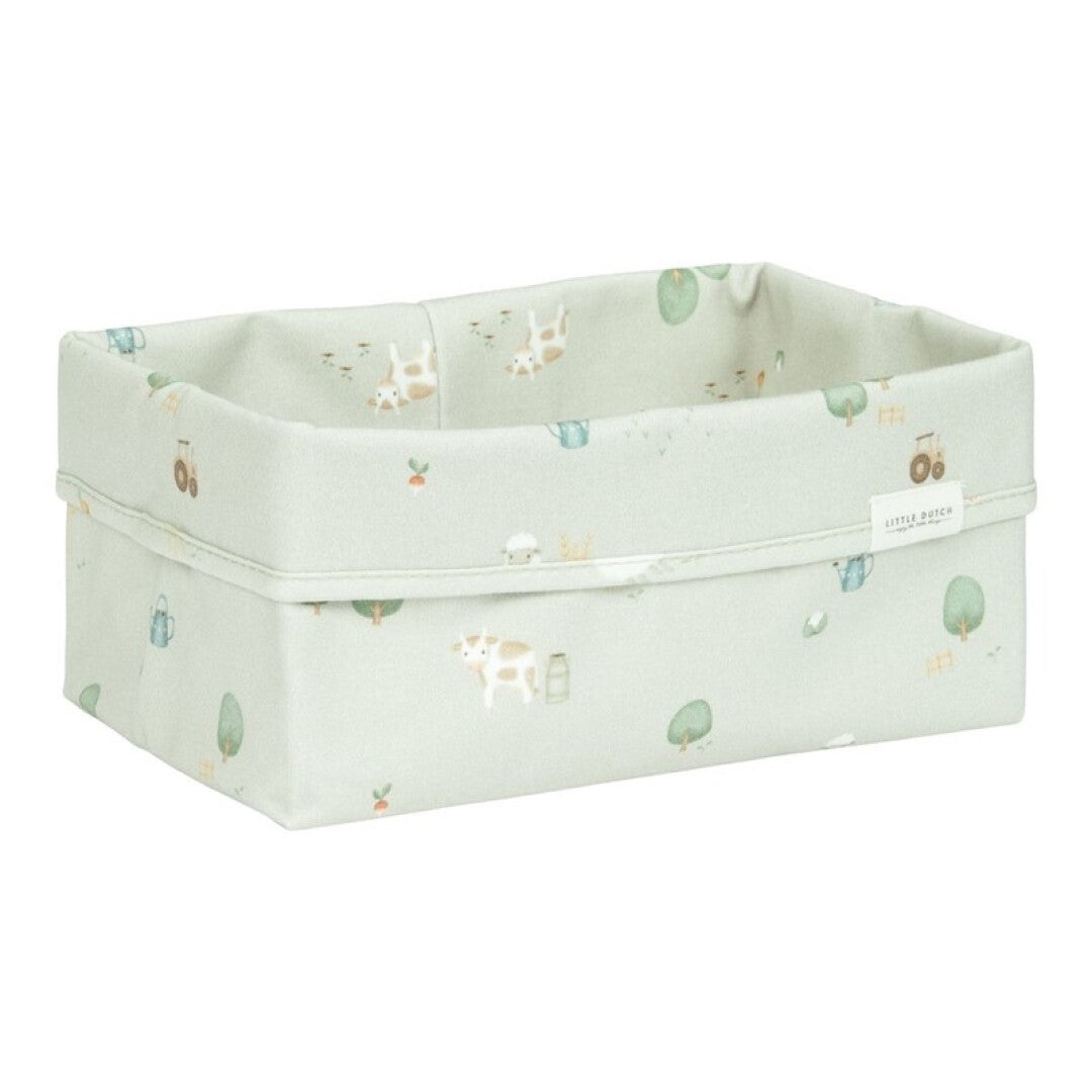 Cesta almacenamiento grande Peque Granja - Little Dutch