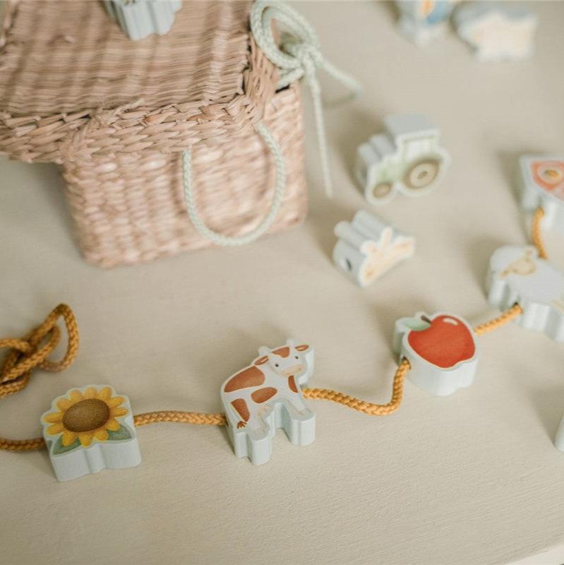 Figura madera enlazar Granja Little Dutch