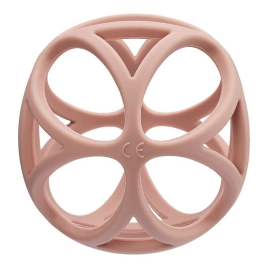 Pelota sensorial silicona rosa - Little Dutch