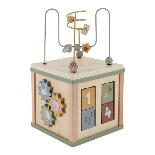 Cubo actividades Pequeña granja - Little Dutch