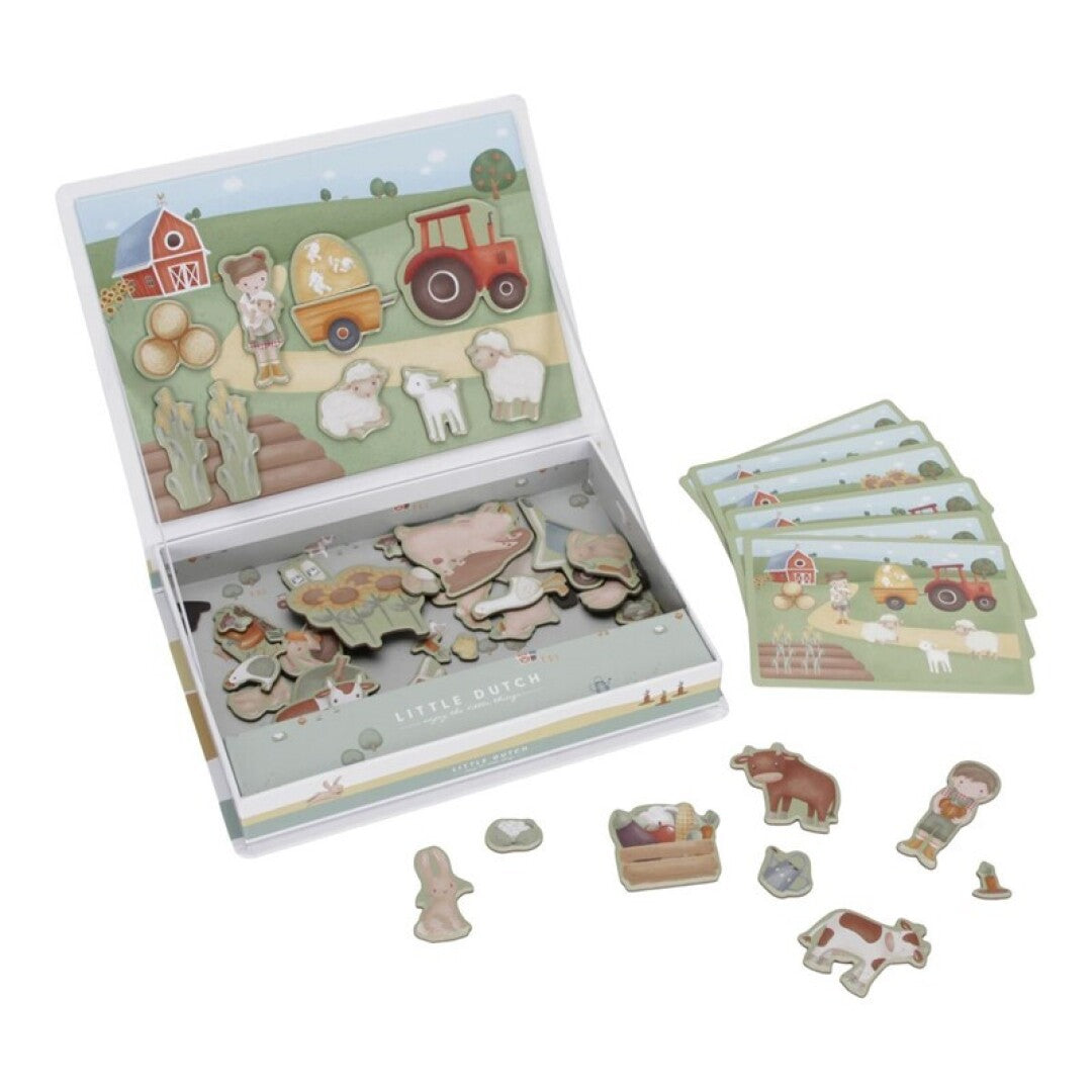 Puzzle magnético Pequeña Granja - Little Dutch