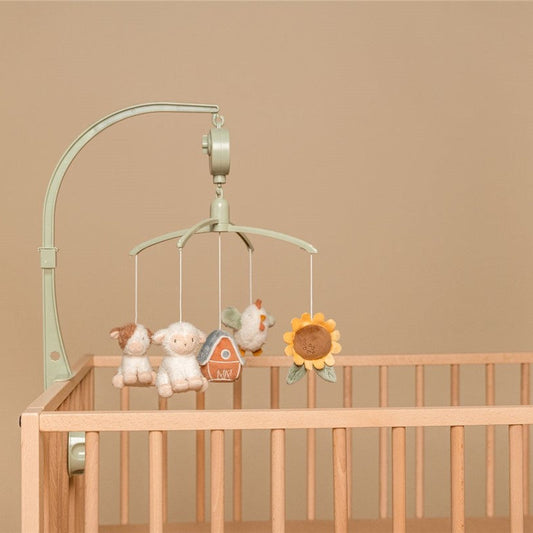 Móvil musical Pequeña Granja - Little Dutch