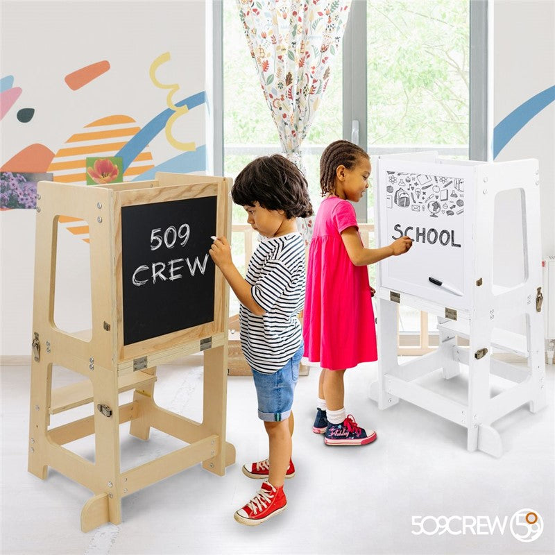 Torre de aprendizaje 3 en 1 natural - Prema