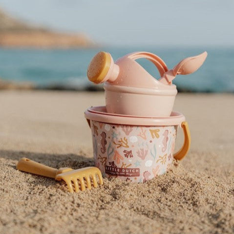 Set de playa 5 piezas rosa Ocean Dreams Little Dutch