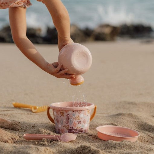 Set de playa 5 piezas rosa Ocean Dreams Little Dutch