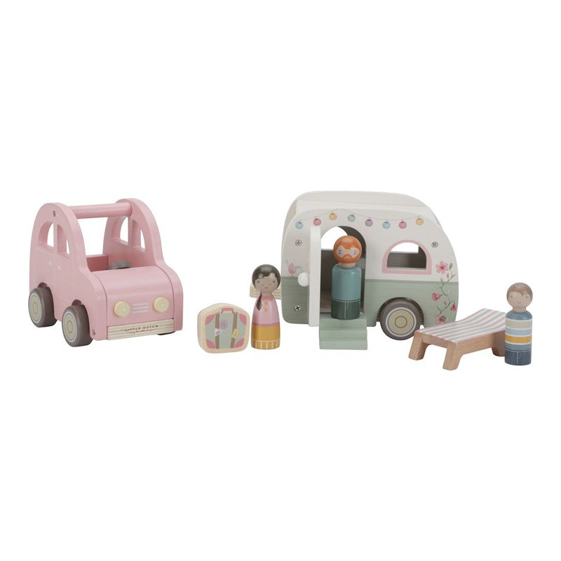 Set coche y caravana - Little Dutch