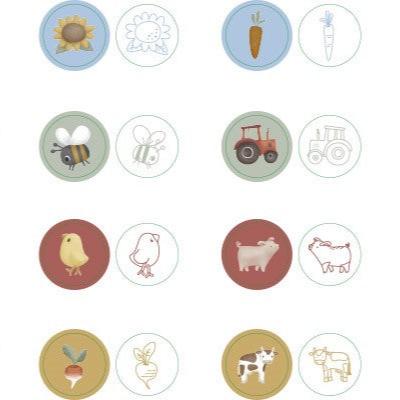 Sellos Pequeña Granja - Little Dutch