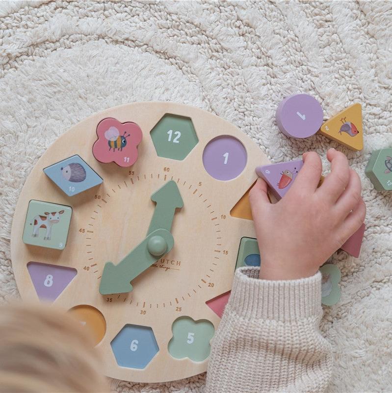 Puzle reloj Little Dutch