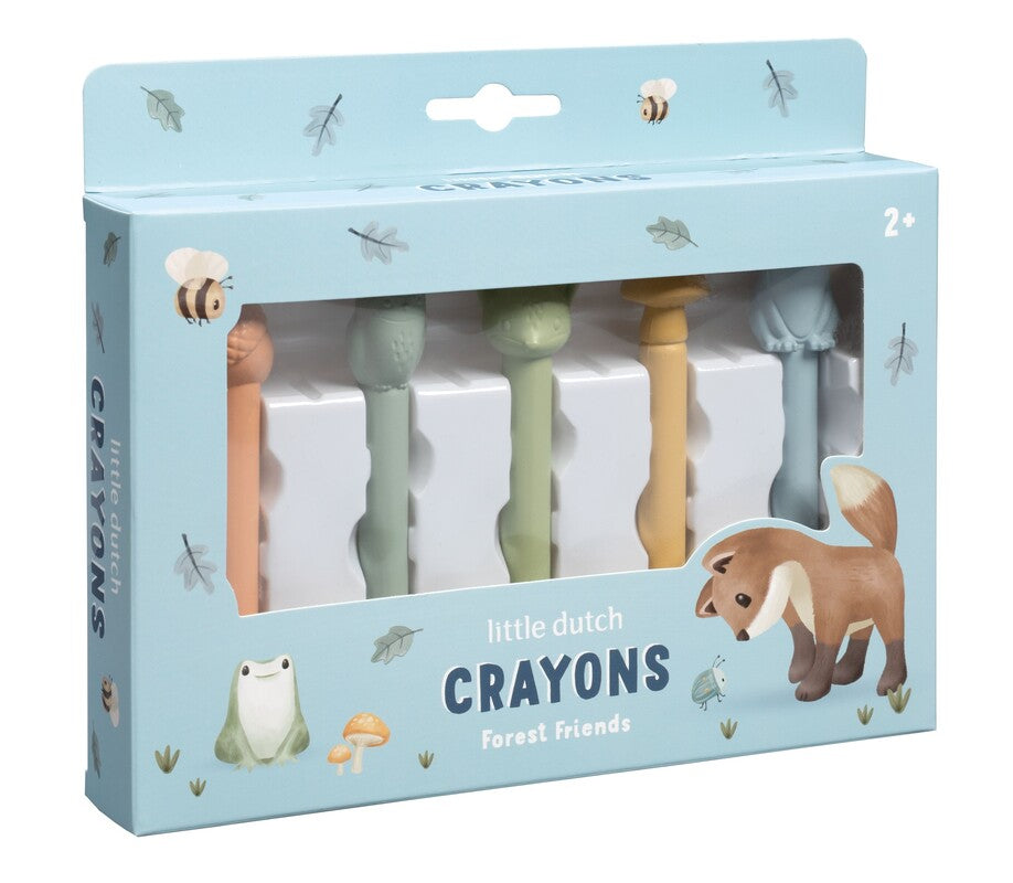 Crayones de cera Forest Friends - Little Dutch