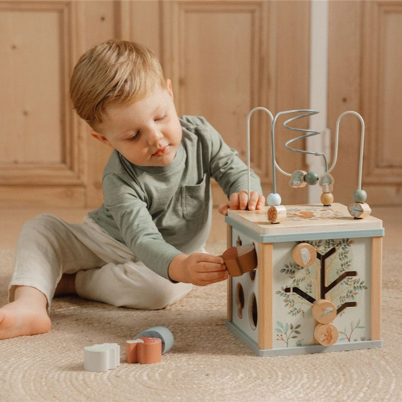 Cubo actividades Forest Friends - Little Dutch